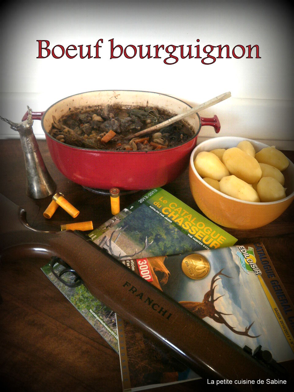 Boeuf bourguignon La petite cuisine de Sabine