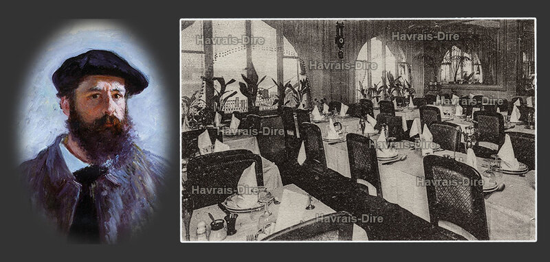 Monet au restaurant ALG