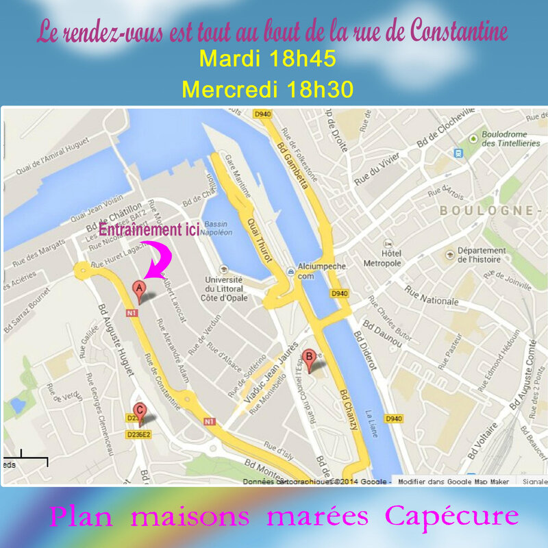 plan capecure avec indication