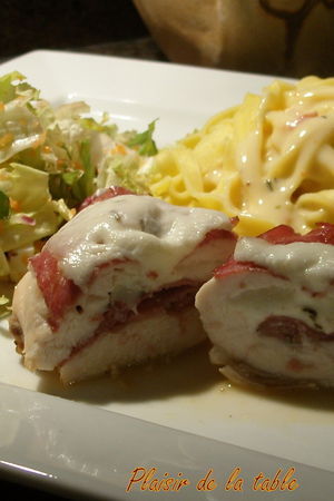 Saltimbocca de poulet ...