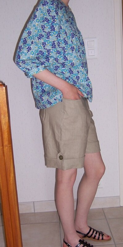 Short avec blouse liberty