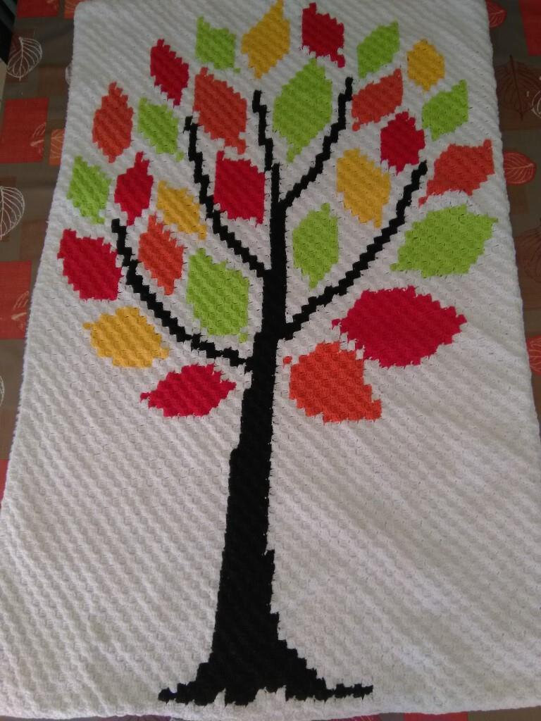 couverture bébé arbre