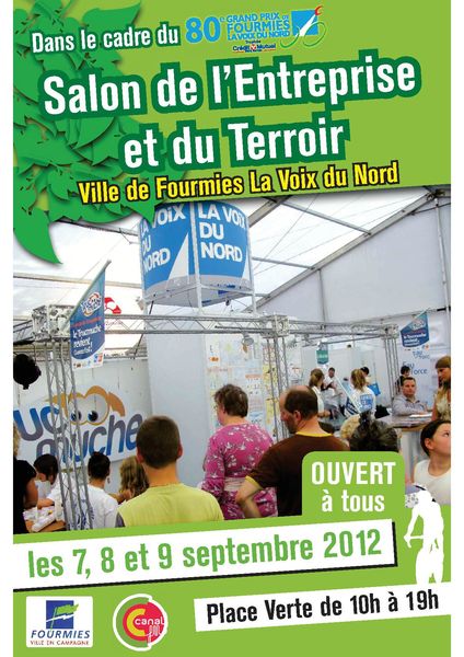 Affiche salon entreprise 2012