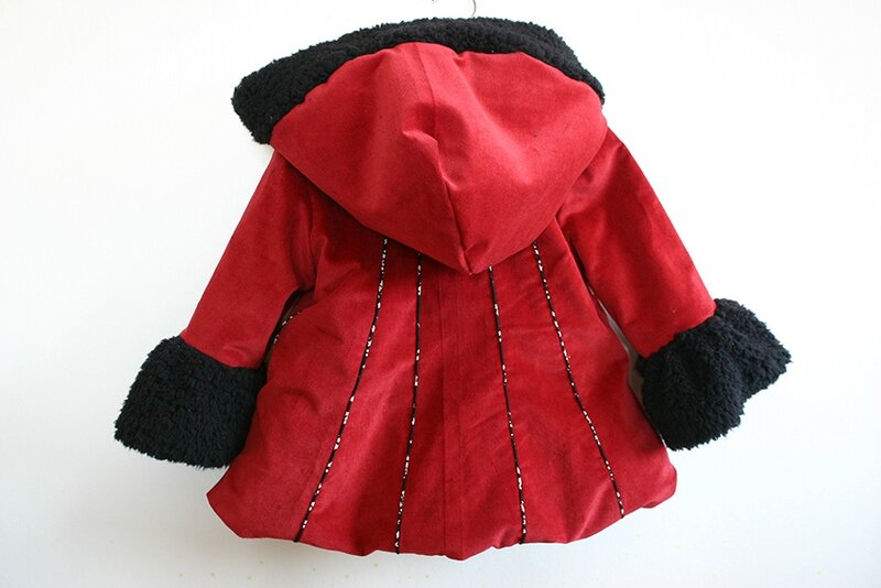 manteau féérique rouge 4