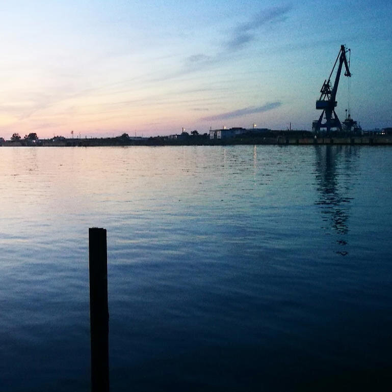 Bayonne, le port, fin de journée, insta (64)