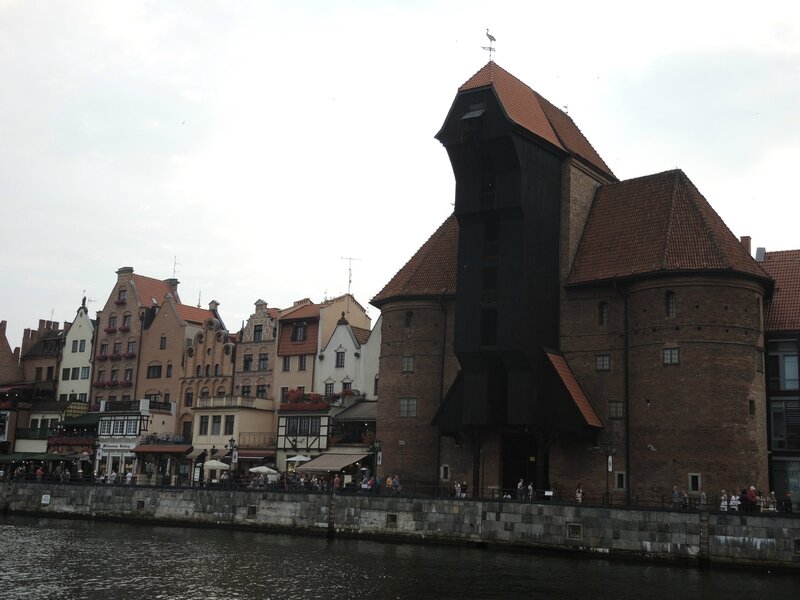 Gdansk, la grande grue (Pologne)