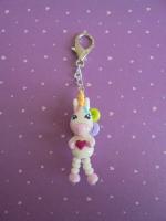 breloque stylo licorne