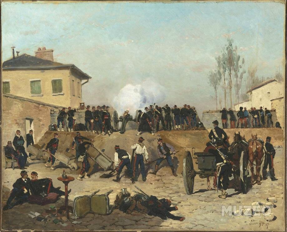 Detaille, combat de Villejuif