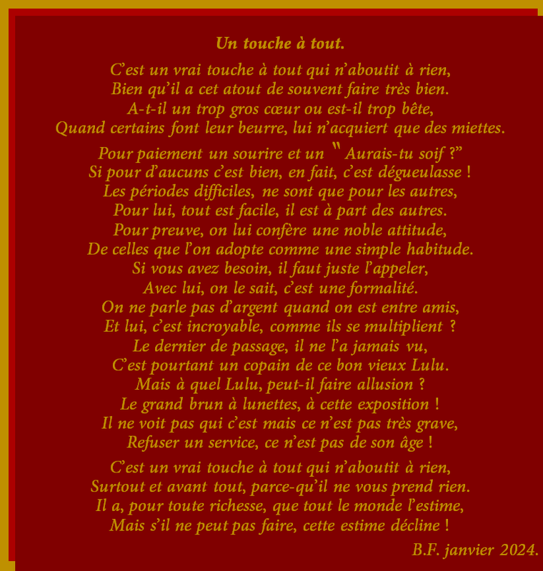 Un touche à tout p51 L3 m47