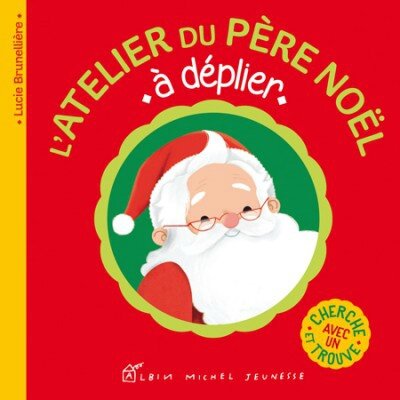 L'atelier duPère Noël à déplier couv