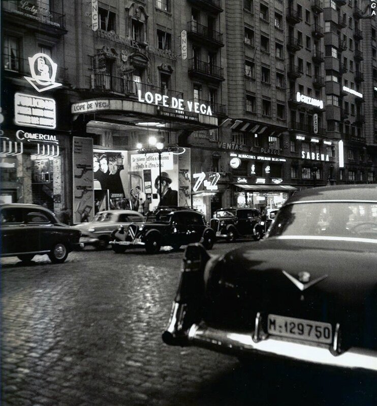 1950_Gran_Vía_vision_nocturna