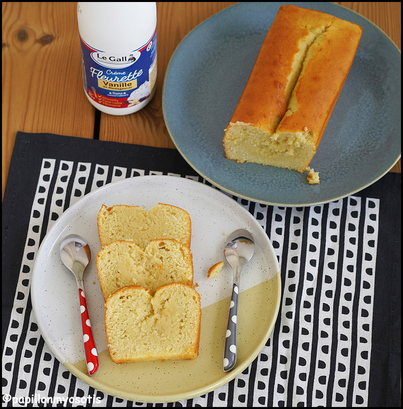 Gâteau moelleux à la vanille