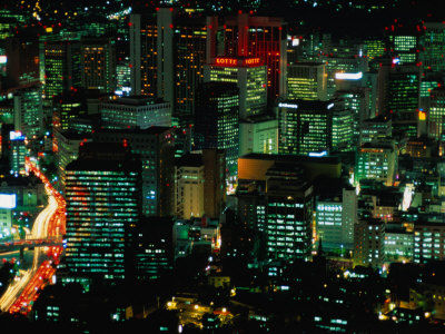 BN4383_27_FB_Cityscape_at_Night_Seoul_South_Korea_Posters