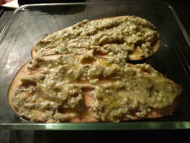 Aubergines au Bleu 3
