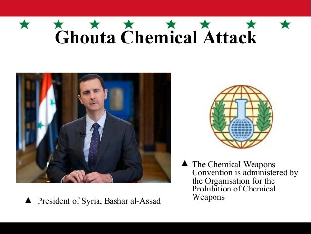 Bachar al Assad and chemical attack