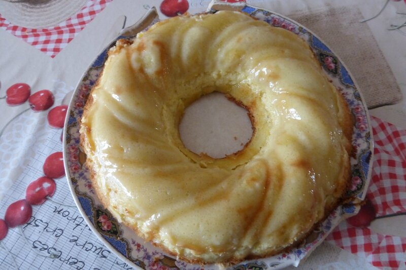 gâteau magique vanille