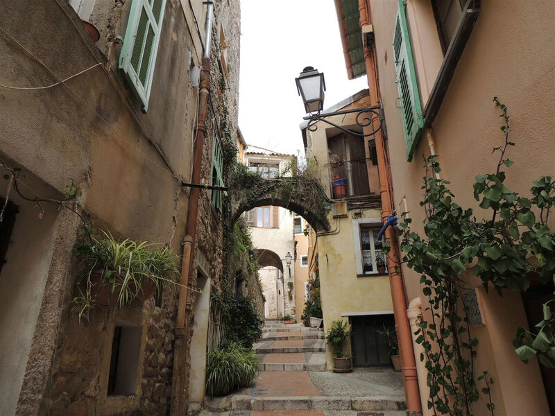 Rue pittoresque de Menton