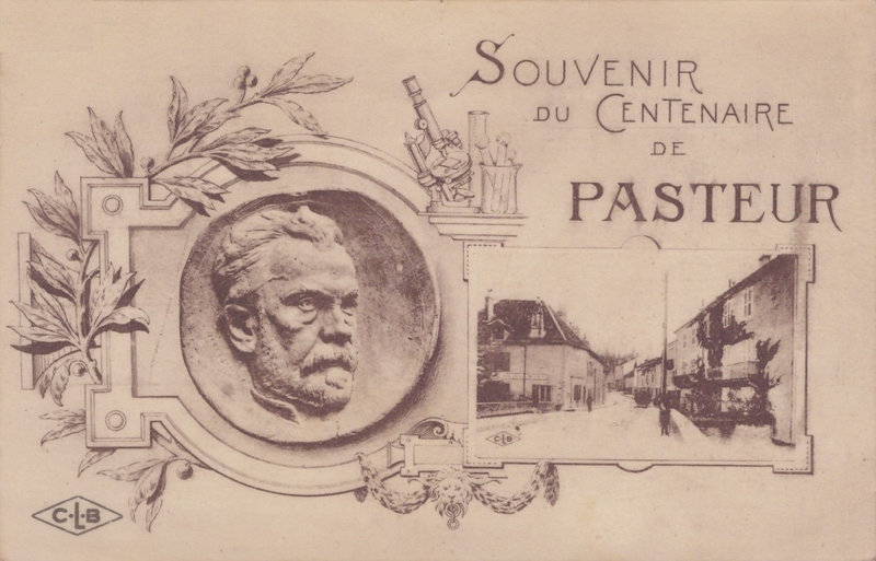 CPA Dole Centenaire Pasteur