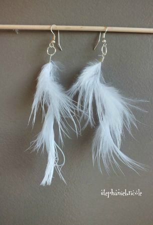 faire soi-même des bijoux plumes,