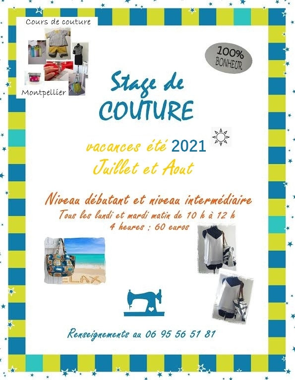 stage2021 cours de couture