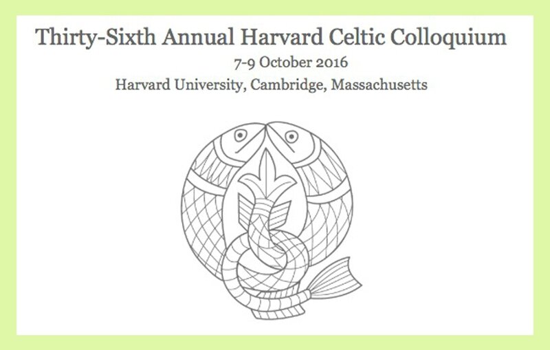 Harvard Celtic Colloquium 2