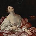 Attributed to <b>Guido</b> <b>Reni</b> and studio (Calvenzano di vergato 1575 - 1642 Bologna), Cleopatra