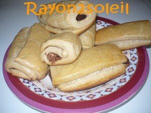 Pains briochés au chocolat recettes dessert Pains briochés au chocolat