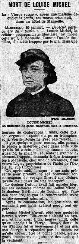 Louise Michel Le Matin