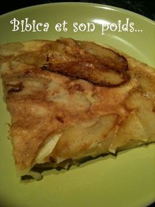 Crêpe de pommes part