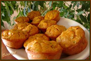 Muffins courgettes et pesto rosso (1)