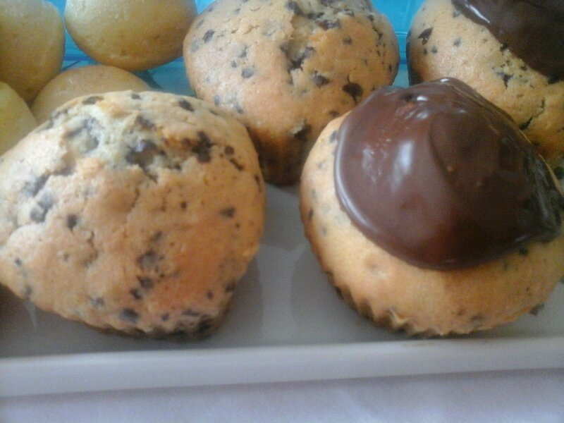 muffins pépites au chocolat
