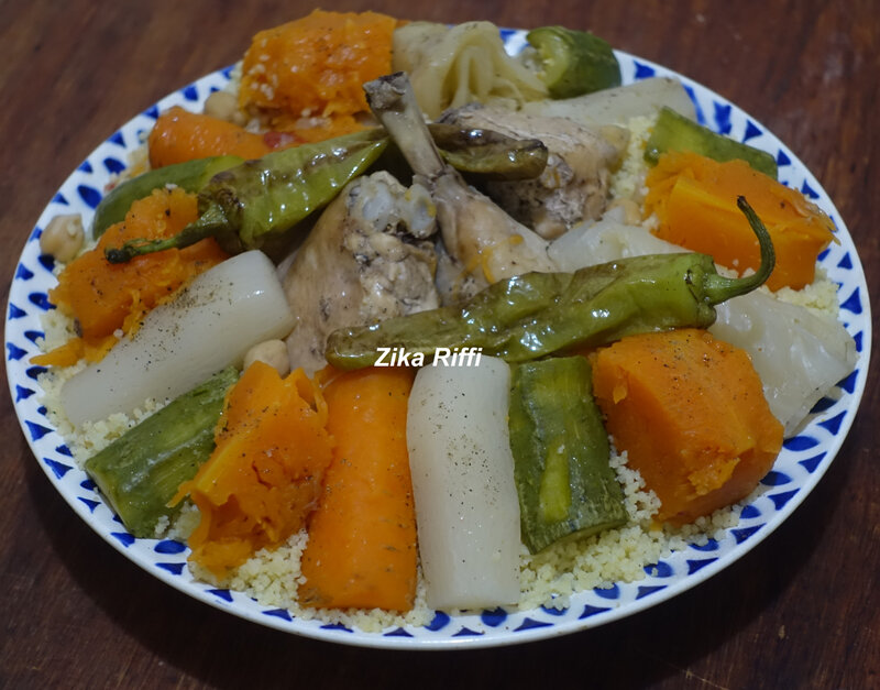 couscous légumes de l'automne et poulet fermier 3