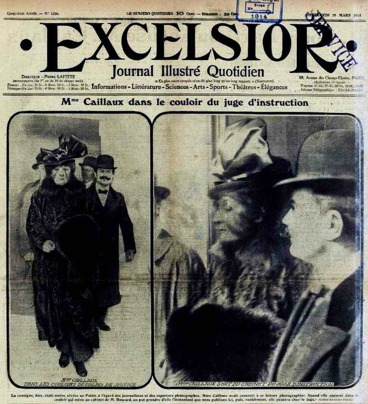 Caillaux Excelsoirjuil 1914