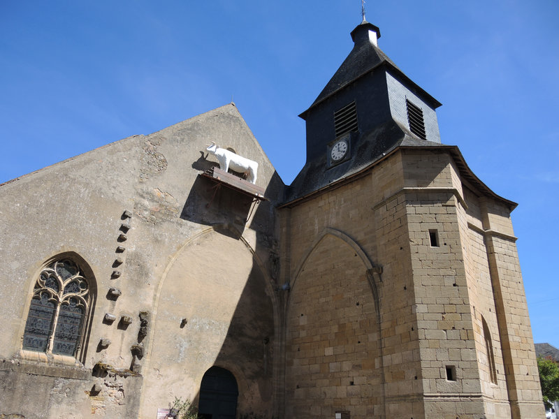 Saint Saulge, église, extérieur (58)