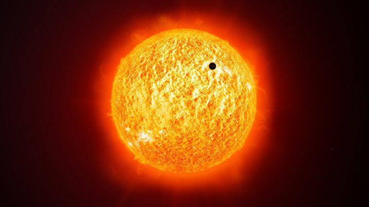 astre solaire mercure planète 106 K° en super position