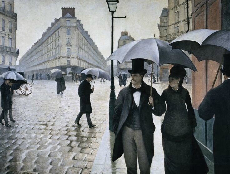 Paris Street, Rainy Day, 1877