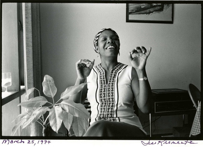 Maya Angelou 1974 Jill Krementz