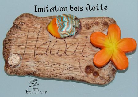 imitation bois flotté hawaï