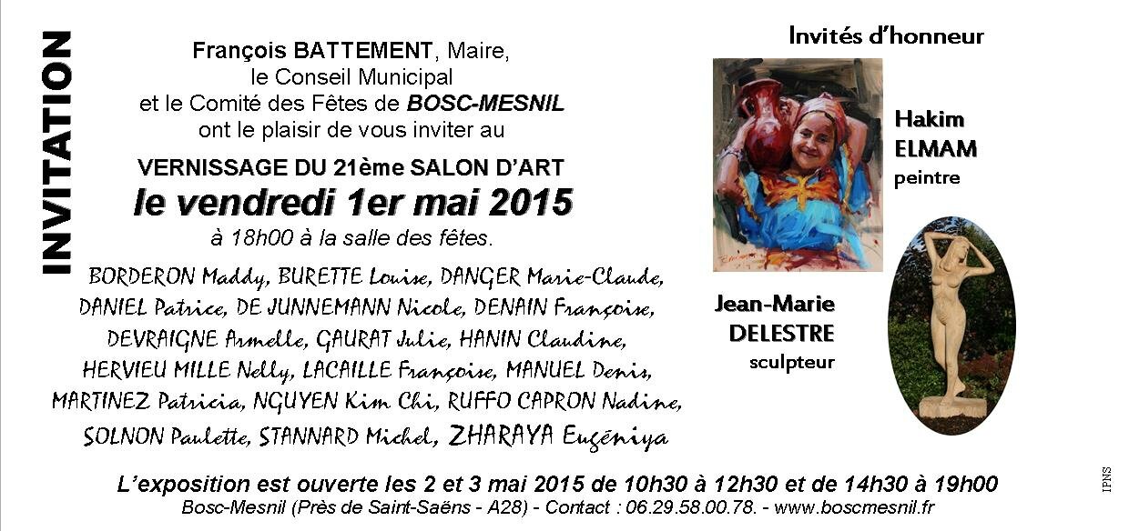 Invitation vernissage