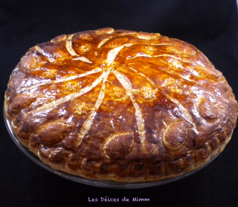 Galette des rois à la crème d’amandes 5