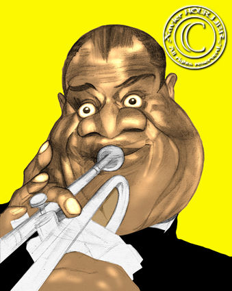 LOUIS_ARMSTRONG_by_xavier_hourlier