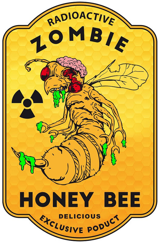 honey bee radioactive biohazard zombie danger 50%