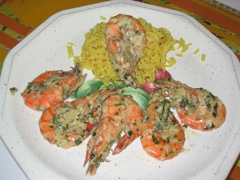 Gambas au Whisky