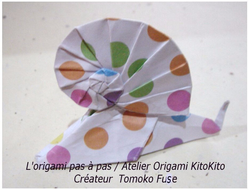 Atelier Origami KitoKito Escargot 4
