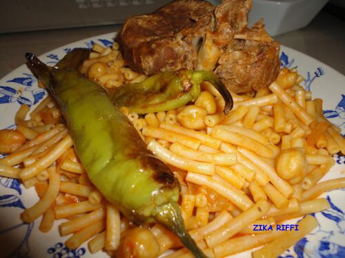macarona arbi, pâtes arabes