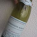 Rentrée des classes 2013 en file de deux bourguignons blancs: un <b>aligoté</b> et un chardonnay