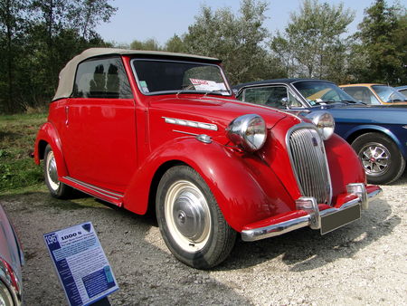 SIMCA 8 Cabriolet 1950 Nesles Retro Expo 2009 2