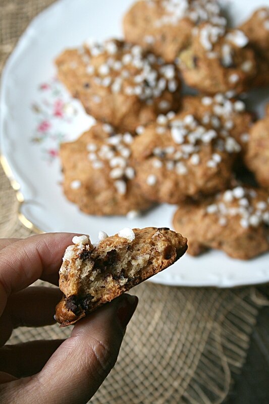 Cookies à la banane plantain sans beurre sans oeufs et sans sucre