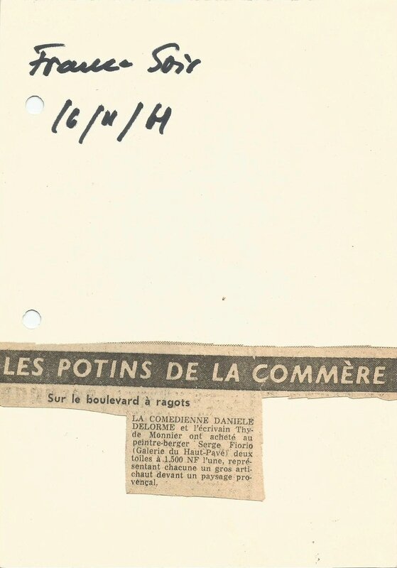 Les potins 1961