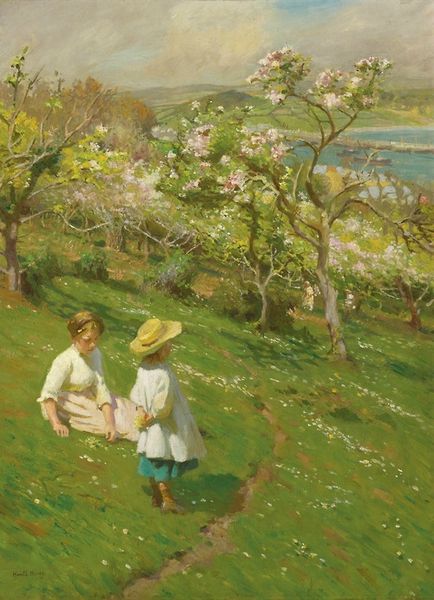 Springtime in the Orchard by Harold C